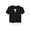 Black, variant on ZyeKqe Crop Tops for Women Short Sleeve Shirts Casual V Neck T Shirts Solid Color Tees Top