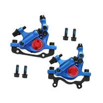 Moyitang Hydraulic Disc Brakes Brake Calipers for Cycling Electric Bikes Road Blue
