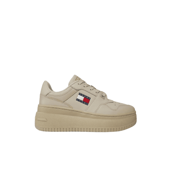 TENIS TOMMY HILFIGER RETRO BASKET BEIGE