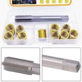 thumbnail image 4 of Lefu Outils de Réparation de Trous de Filetage Métal M12 X 1,25 Inserts X 1,25 Robinet 14mm, 4 of 9