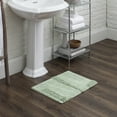 thumbnail image 2 of Mohawk Home Plush Cotton Fade/Stain Resistant Non-slip Machine Washable Bath Mat, Seaglass, 2' x 5', 2 of 8
