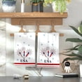 thumbnail image 4 of FEOLGEHLY Patriotic Kitchen Towels 4th of July Independence Day Fireworks Stars Red White Blue Dish Towels, 16x24 inch Seasonal Summer Memorial Day Decoration Hand Towels Set of 2, 4 of 6