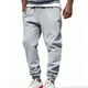 thumbnail image 1 of Pantalones largos para hombre, informales, a la moda, transpirables, con cordón elástico en la cintura y bolsillos, con elástico en los pies, de rayón., 1 of 9