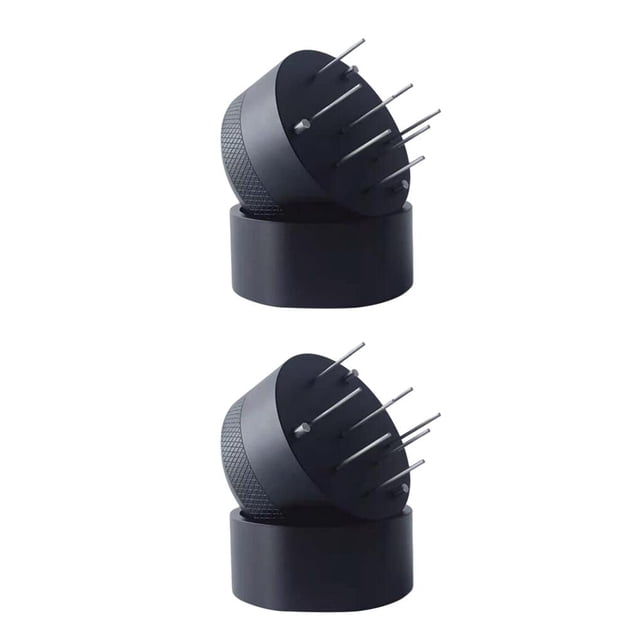 Cateissary Distribuidor de acero inoxidable, agitador de acero inoxidable, nivelador doméstico, agitador de acero inoxidable para distribuidor 53mm 2Conjunto