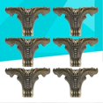 thumbnail image 3 of 6PCS 30x42mm Furniture Support Feet Zinc Alloy Tiger Feet Shape Gift Box Decoration Legs Sofa Accessories Dark, 3 of 3