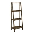 thumbnail image 2 of New Ridge Home Goods 2025-CHS Dunnsville 4-Tier Ladder Shelf - Antique Chestnut, 2 of 10