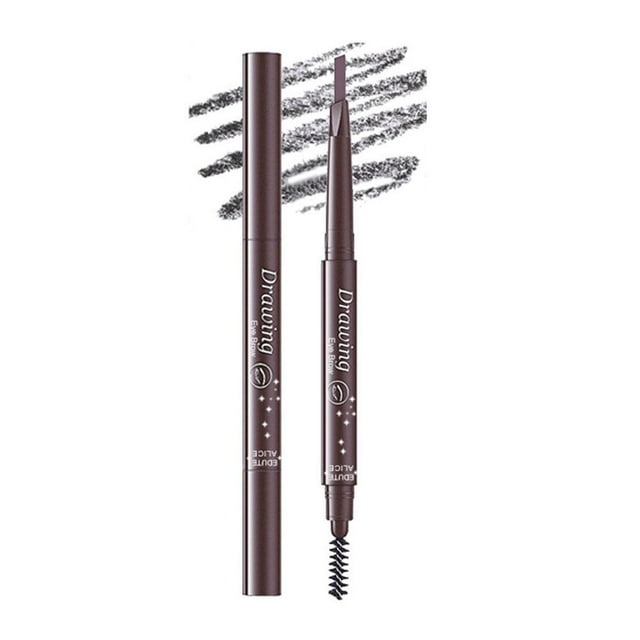 YSABOXY Waterproof Rotating Eyebrow Pencil with Brush Long-Lasting Color