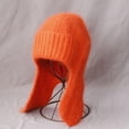 thumbnail image 6 of MOMOJIA Soft Plush Ear Protections Faux Furs Cold Weather Cap Windproof Earmuffs Unisex Design Winter Earflap Hat Soft Knit Cap, 6 of 19