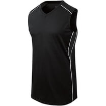 LADIES DYNAMITE JERSEY, M, BLACK/BLACK/WHITE
