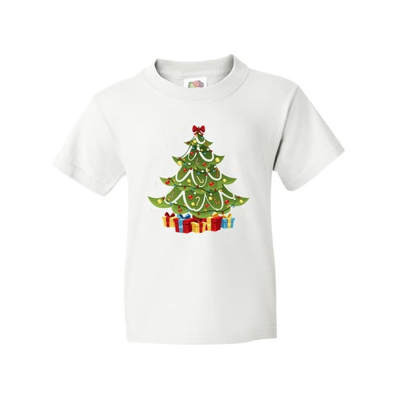 Inktastic Christmas Tree Youth T-Shirt