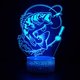 thumbnail image 1 of Balón de fútbol LED 3D con luz nocturna que cambia de color para niños, 1 of 1