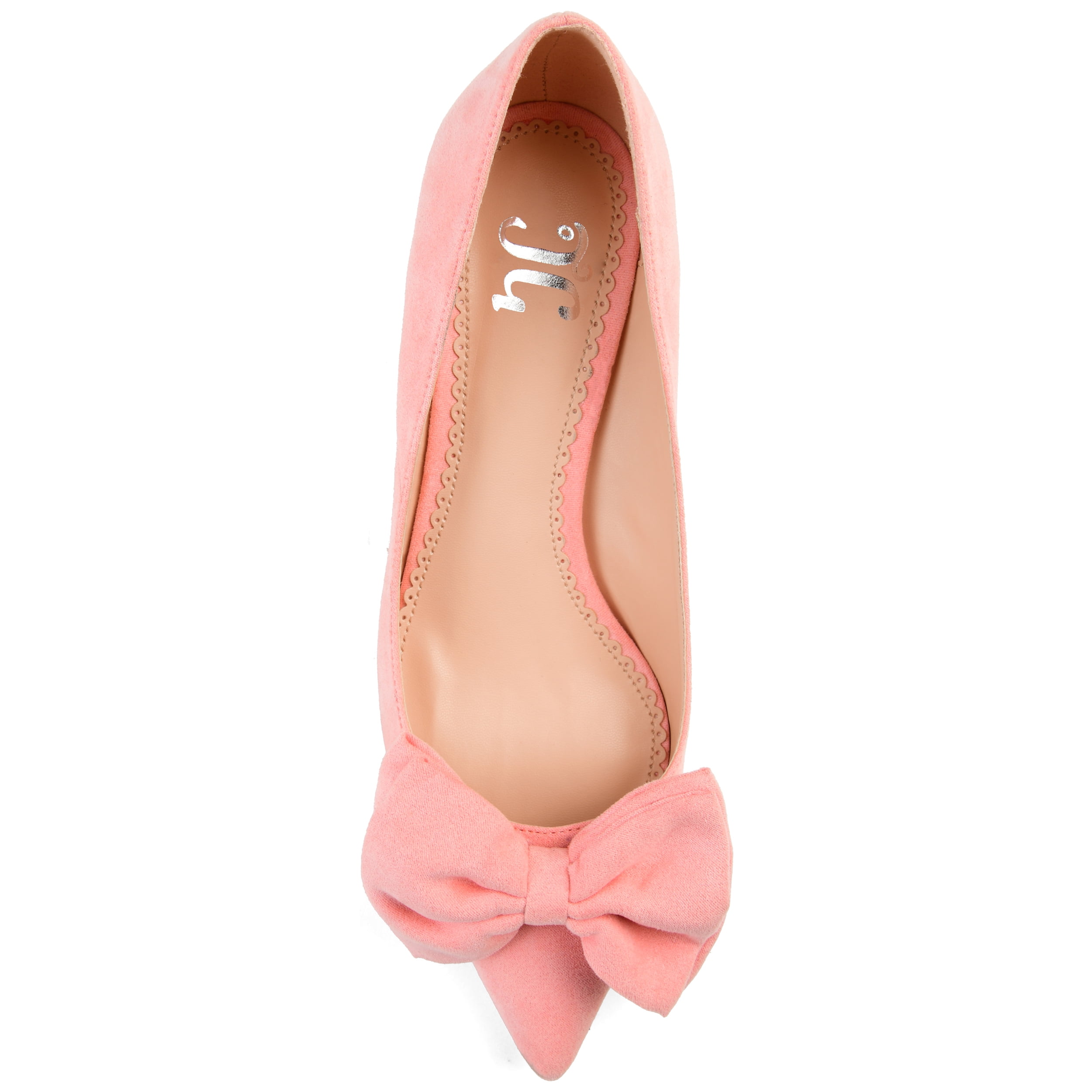 Journee Womens Orana Pointed Toe Kitten Heel Pumps, Widths Available