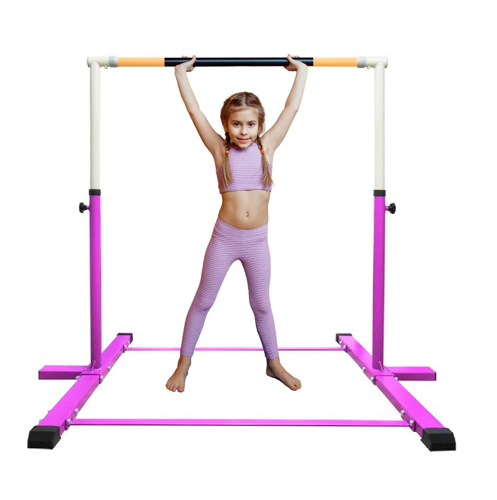 Gymnastics Equipment for Home Solid ... Springee 8ft Adjustable Balance Beam 