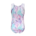 thumbnail image 2 of Girls Gymnastics Leotards One-piece 5-14 Years Practice Outfit Sparkly Kids Athletic Apperal, 2 of 9