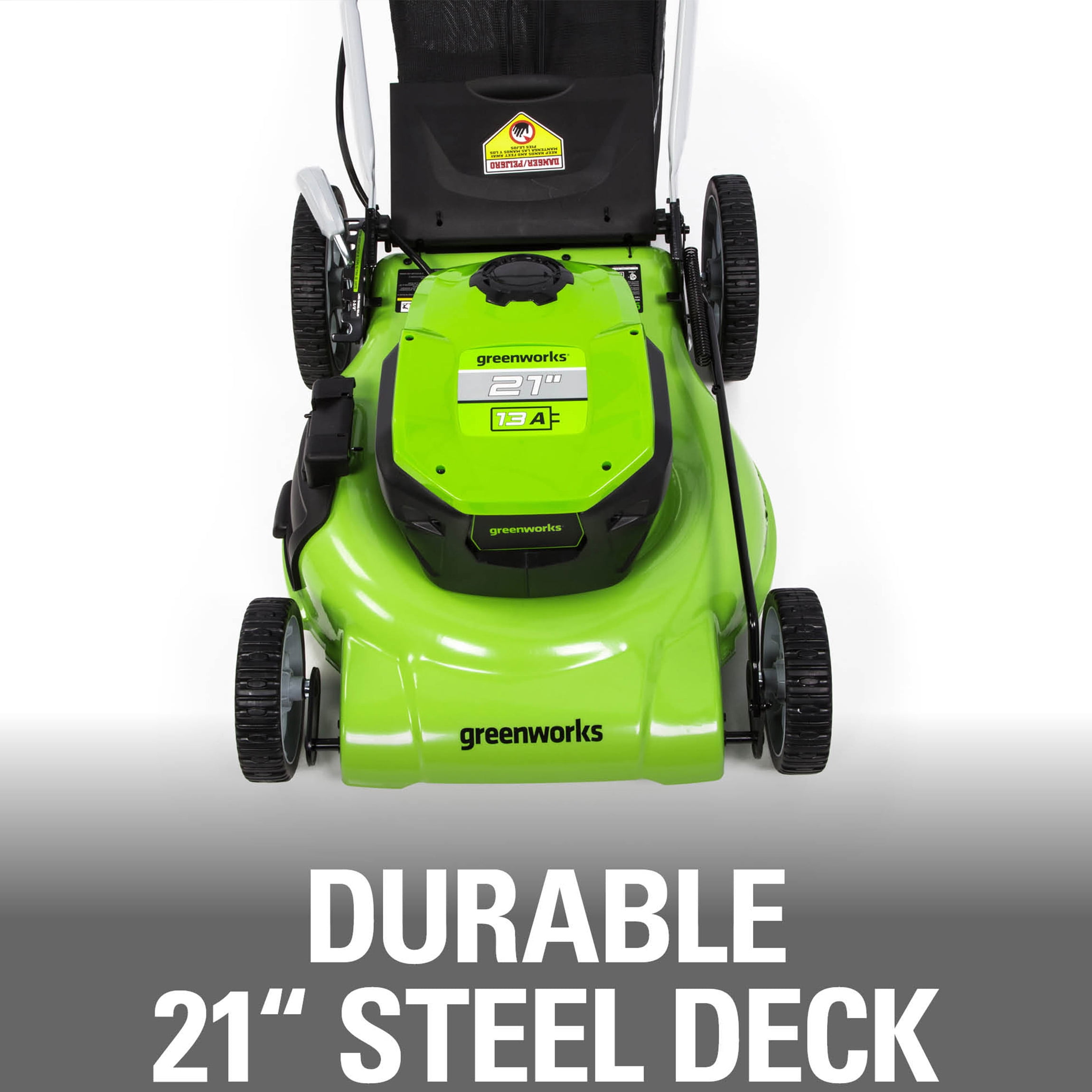 Greenworks Electric Lawn Mowers Corded Greenworks G 13A 21-IN