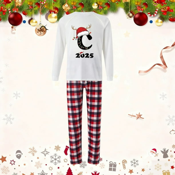 WILLBEST Pijama Navideña a Juego Para Toda la Familia. Pijamas Para Papá y Papá, Ideales Para Fiestas Navideñas. Ropa de Dormir Para Padres E Hijos, Perfecta Para Estar Cómodos en Casa.