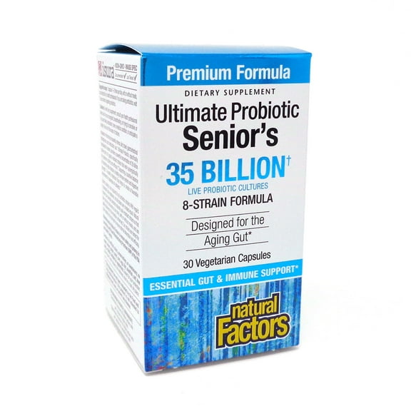 Natural Factors - Ultimate Probiotic Senior's 35 billion 30 capsules