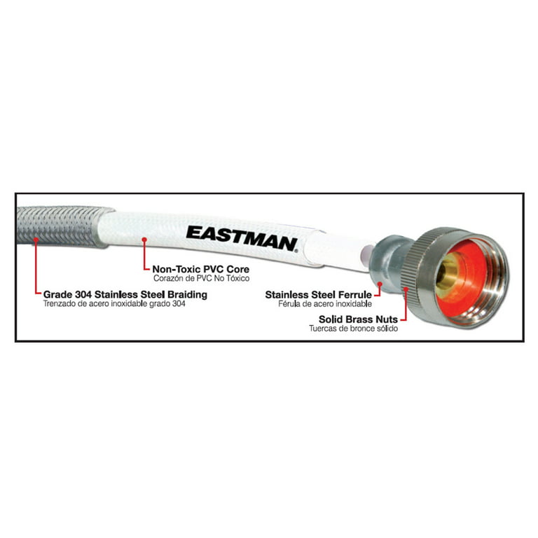 EASTMAN Stainless Steel Drain Hose Strainer (Silver) in the Washer