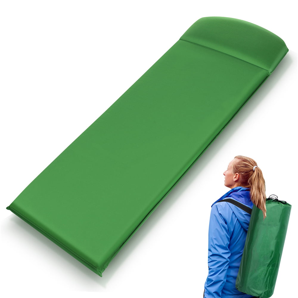 Cover Removable ibigbean Portable Sleeping Pad Memory Foam Camping Mattress for Camping Sleeping Pad Guest Bed Lightweight Outdoor Cot Pad Foam Portable Bed Come with Carry Bag