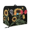thumbnail image 2 of ZIATUBLES Kitchen Stand Mixer Cover Waterproof Dust Cover for Mixer with Adjusting Drawstring for 6-8 Quart Multi-Functional Kitchen Mixer Accessories, Sunflower Moon Black, 2 of 7