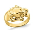 thumbnail image 1 of Bague Chat Jungle Polie en Or Jaune 14K, 1 of 4