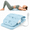 blue, variant on Inflatable Lumbar Decompression Device | Adjustable Back Stretcher with Manual Air Pump | Large Size for Lower Back Pain Relief, Sciatica & Muscle Tension | Blue