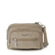 thumbnail image 1 of Baggallini Bolso bandolera pequeño con triple cremallera para mujer - Riñonera convertible de 8x6 pulgadas - Ligero resistente al agua, 1 of 5