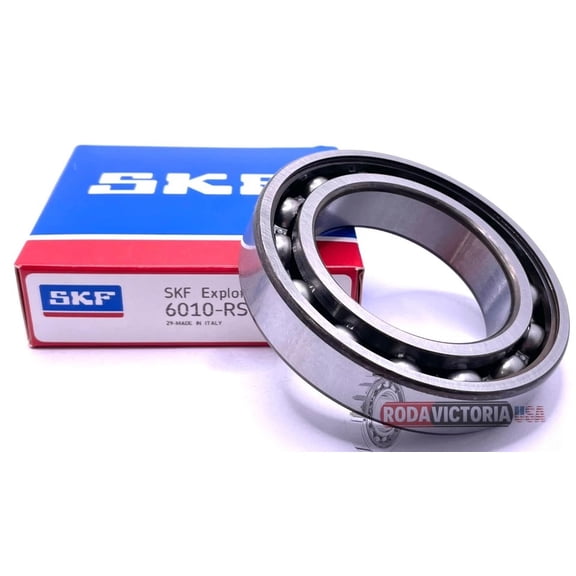 SKF 6010 RS1 C3  rubber seals ball bearing 6010 RS1 C3 ONE SIDE OPEN 50x80x16 mm