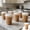 Clear A, variant on WIZUTIZ 20PCS 500ml Clear U-Shaped Disposable Plastic Cup with Lid Thickened Beverage Cup for Milk Tea Coffee Cold Drinks
