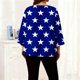 thumbnail image 5 of TaTaai Plus Size Gradient Print T-Shirt, Women's Long Sleeve Round Neck Top, Casual Loose Fit Blouse, Soft Home Wear, All Seasons Daily Attire Gift, 5 of 6
