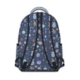 thumbnail image 5 of Celestial Sci-fi Lovers Students Backpack Galaxy Outer Space Nebula Cosmic Design, Durable and Adjustable Strap School Bag, 5 of 5