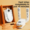 thumbnail image 2 of Shoe dryer, foldable retractable shoe dryer, intelligent constant temperature, silent operation, timing, LED display, fast drying., 2 of 5