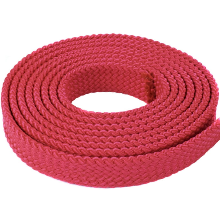 PolyPro Soft 1 MFP Hollow Flat Braid Rope - Multiple Colors and Lengths -  Easy to Splice and Seal