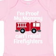 thumbnail image 4 of Inktastic Firefighter Daddy Baby Fireman Boys or Girls Baby Bodysuit, 4 of 5