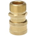 thumbnail image 1 of GLFILL High Pressure Washer Brass Connection Adapter M22*1.5mm 1/4 Quick Connector, 1 of 5