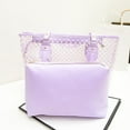 thumbnail image 5 of Tote Bag with Zipper Transparent Tote Bag Clear Handbags Scratch-resistant Tote Bag Pvc Tote Bag Transparent Handbag, 5 of 6