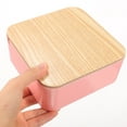 thumbnail image 5 of PBPBOX Makeup Storage Box Pink ABS Design for Womens Home Use 1Set, 5 of 8