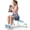 White&Blue, variant on Women's Deep Squat Machine – Adjustable Glute Trainer for Core and Leg Workouts; Includes Push-Up Board; Suitable for Home Gyms