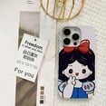 thumbnail image 3 of Funda de teléfono de Anime Snoopy Hello Kitty Sanrio para iPhone 15, 14, 13, 12, 11 Pro Max, Xr, X, 7, 8, 14 Plus, bonita funda de dibujos animados a prueba de golpes, 3 of 5