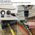 thumbnail image 7 of STYDDI Garden Hose Quick Release Connect Coupler, Metal Hose Fitting Quick Connector 3/4" GHT Male and Female - No Leaks Water Hoses Quick Disonnect Adapter, 4 Set, 7 of 7