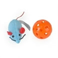thumbnail image 4 of POINTERTECK Jouet Pliable Souris Chat Cache-Cache Jouet de Jeu avec 9 Trous pour la Simulation de Chasse de Souris, 4 of 6