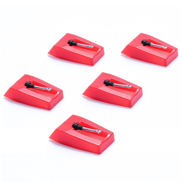 Speravity Tocadiscos de gramófono de 5 piezas, agujas de repuesto, reproductor de discos de música Rock Pop, Stylus, accesorios de Artesanía