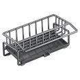 thumbnail image 3 of Organizador de fregadero de cocina plato auto drenaje anti -slip con bandeja de desagüe extraíble soporte para esponja para el fregadero de la cocina B con rejilla de toallas, 3 of 8