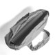 thumbnail image 4 of Yuarrent Bolsa de yoga de lona de gran capacidad, color gris, bellamente diseñada, se adapta a la mayoría de equipos de yoga, estera de yoga Uniforme atlético, 4 of 6