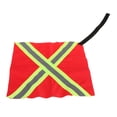 thumbnail image 3 of Bandera de viaje Zulema para Kayak reflectante cuadrado rojo, 3 of 8