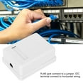 thumbnail image 4 of Catégorie 6 Boîte de Réseaux CAT6 RJ45 Boîte de Jonction, Boîte de Réseaux, RJ45-8P8C 2pcs pour l'Ingénierie de Câblage Intégré Équipement Électronique, 4 of 8