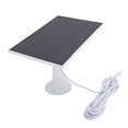 thumbnail image 1 of Solar Panel for Security Camera, IP66 Waterproof Solar Panel Charger 8W Solar Charging Panel with 360Adjustable Mount and 9.84ft Charging Cable, Solar Panel for Doorbell Camera, 1 of 7