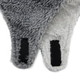 thumbnail image 5 of American Trends Baby Toddler Winter Hat and Glove Set Sherpa Lined Warm Fleece Earflap Beanie Hat Toddler Kids Winter Hat for Boys Girls Fuzzy Dark Grey 4-7T, 5 of 6