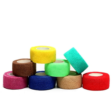 5 Pcs Nail Art Gel Polish Remove Bandage Adhesive Roll Tape Skin Protection Manicure Tool Random (Best Way To Remove Tape From Skin)