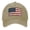 Brown, variant on Washed Cotton Baseball Caps for Men Women, Breathable Retro Adjustable Dad Hats with Crown for Running, Outdoor, Daily Casual Wear, Black-Brick Flag